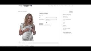 Woocommerce - setting up variable products