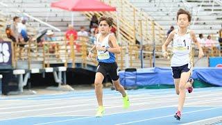 11-Year-Old Clocks INSANE 3k Record At 2022 AAU Junior Olympics!