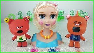 Kesha Wants to be a STYLIST! Beauty salon Mimimishki Cartoons with toys for children