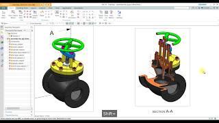 Break Out section view in nx