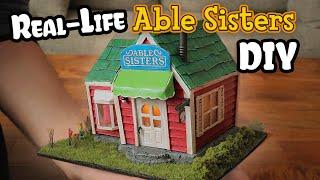 How to Make a Tiny ABLE SISTERS Shop // Animal Crossing Crafts