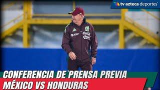 Conferencia de Javier Aguirre | Previo México vs Honduras.