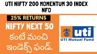 Uti nifty 200 momemtum30 index fund review in Telegu (2021)