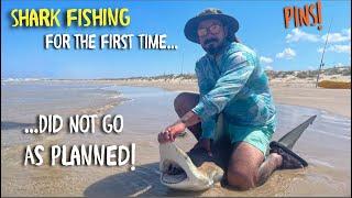 SHARK FISHING and Camping at PINS for the First Time! // Padre Island National Seashore Overlanding