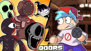 DOORS vs Friday Night Funkin (Roblox Doors Hotel x FNF Animation)