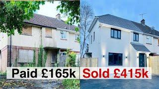 We Flipped This House & Made £100,000 Profit 