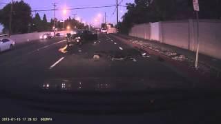 Crazy car crash