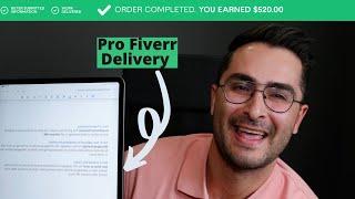 Create a Professional Fiverr Gig Delivery Document - Fiverr Tutorial