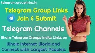 Telegram Group Link - How To Join Unlimited Telegram Groups ! Find Telegram Group Links