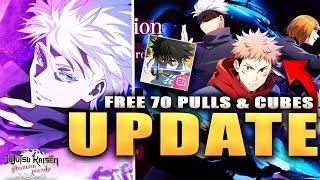 *FREE* 70 PULLS & 1200 CUBES! GLOBAL UPDATE BANNER, EVENT & MORE! (JJK: Phantom Parade)