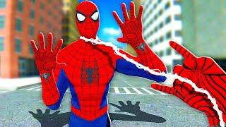 FIGHTING Spiderman with NEW POWERS (Bonelab VR Mods)