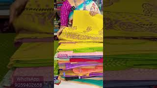  Vasundhara Cotton Exclusive  | Pure Cotton Sarees in Beautiful Colors  | Asha Boutique 