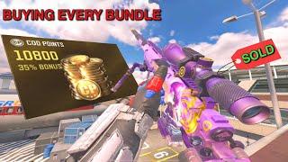 Buying EVERY SNIPER BUNDLE Available In Codm… (Spending Spree)