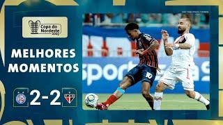 BAHIA 2 X 2 FERROVIÁRIO I MELHORES MOMENTOS I COPA DO NORDESTE 2023