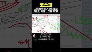 #코스피 지금 외국인, 기관은 팔고 개인만 사요.. 그럼 뭐다? | 김민형 전문가