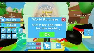 Code For Clicking Champions "CDTV World"