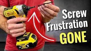 Impact Driver VS Hammer Drill for Screws | DEWALT 20V Review
