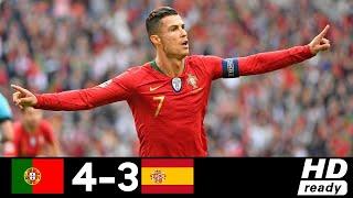 Portugal vs Spain  Extended Highlights & Goals 2021 Last Matches HD