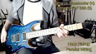 Dimarzio Bluesbucker tone test (Series and Parallel wiring). Paired with PAF 36th Anniversary