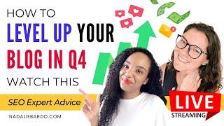 [LIVE] How to Level Up Your Blog in Q4 with Nina Clapperton, She Knows SEO