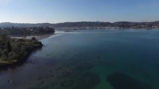 Aerial video of Gouvia Bay Jan 2016