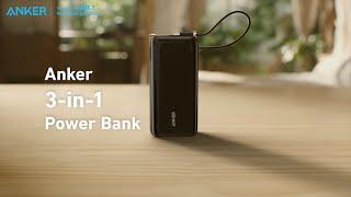 Anker 3-in-1 Power Bank | Built Ready, Go Freely