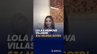 O'zbekistonning birinchi Prezidentining qizi Lola Karimova Kaliforniyadagi villasini sotdi