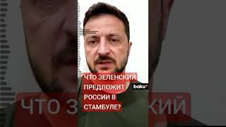 Президент Украины Владимир Зеленский раскрыл, что Украина предложит РФ в Стамбуле