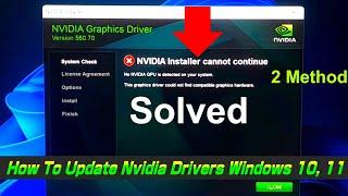 How To Update Nvidia Drivers Windows 10/11