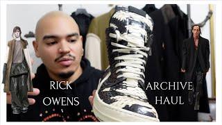 $30,000 RICK OWENS ARCHIVE HAUL | ARIEL ROSADO