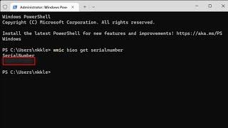 How to  find the Serial Number or Service  Tag of Laptop or Computer Using  Command Prompt