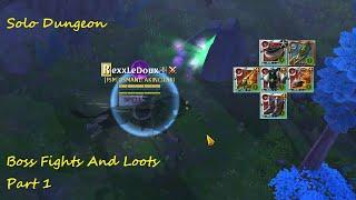 Albion Online // 10 x T6.3 Solo Dungeon // Black Zone // Boss Fights And Loots //Part 1