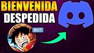 BOT DE BIENVENIDA Y DESPEDIDA EN DISCORD 2024 *fácil y rápido* | Koya