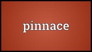 Pinnace Meaning