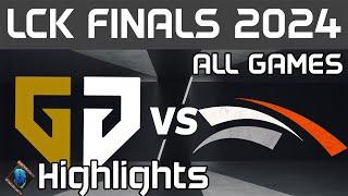 GEN vs HLE Highlights ALL GAMES | LCK Grand Finals 2024 | Gen.G vs Hanwha Life by Onivia