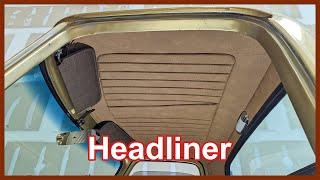 Classic car headliner from scratch  -  Auto Upholstery