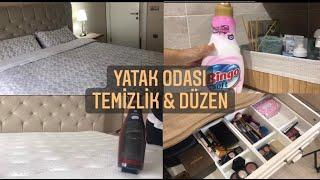 Yatak odası temizleme rutini, ikea düzenleyicileri, çekmece içi düzen VLOG