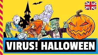 VIRUS! Halloween Board game - Review / Tutorial / How to play (English)