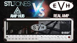 STL Tones AmpHub 5153 VS. Real Amp (EVH 5150 III) ️