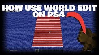 HOW TO USE WORLD EDIT ON PS4  EASY