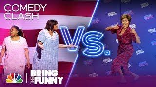 Sketch Duo Frangela Performs in the Comedy Clash Round - Bring The Funny (Comedy Clash)