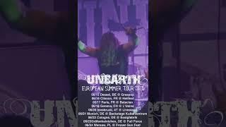 Unearth - European Summer Tour 2023    #unearth #thewretchedtheruinous #dawnofthemilitant #tour