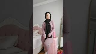 BALIK ETLI TURBANLI PEMBE TAYT GIYEREK HARIKA DAMS EDIYO