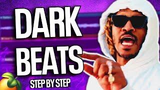 How To Make Aggressive Dark Beats (Step By Step) | FL Studio Tutorial