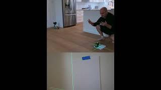 Laser Level on a Stick #diy #diyprojects #shorts #short #tools #tool #hack #tricks #trick