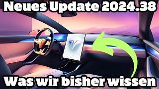  Erste Leaks zum neuen Tesla Update 2024.38; news Tesla Model Y Standard Range