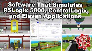 Demo: All-In-One ControlLogix Simulator, PLCLogix 5000