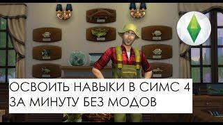 КОДЫ СИМС4 - ОСВОИТЬ НАВЫК ЗА МИНУТУ