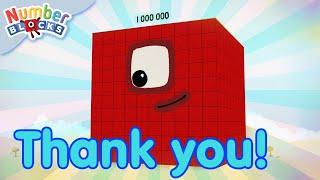 Thank you Number Fans! | Numberblocks Fans Worldwide | Learn to count to 1000000 | @Numberblocks