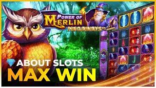 ‍️MAX WIN (40000X) on POWER OF MERLIN MEGAWAYS by PRAGMATIC PLAY!‍️